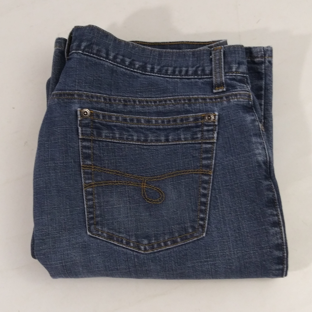 Jones New York flare blue jeans women's size 12